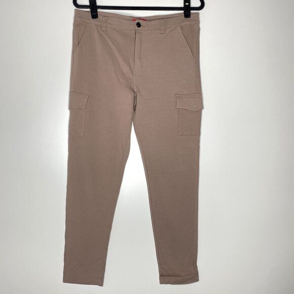 New Guess Lolara Cargo Ponte Stretch Pant Women's Size XL - Picture 1 of 8